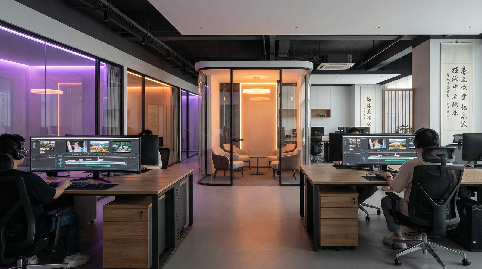 抖荫短视频公司办公环境